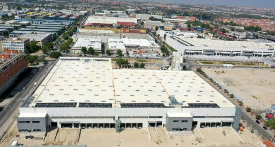 proyecto de edificio logístico Iberian Capital Corpration en Villaverde - Madrid