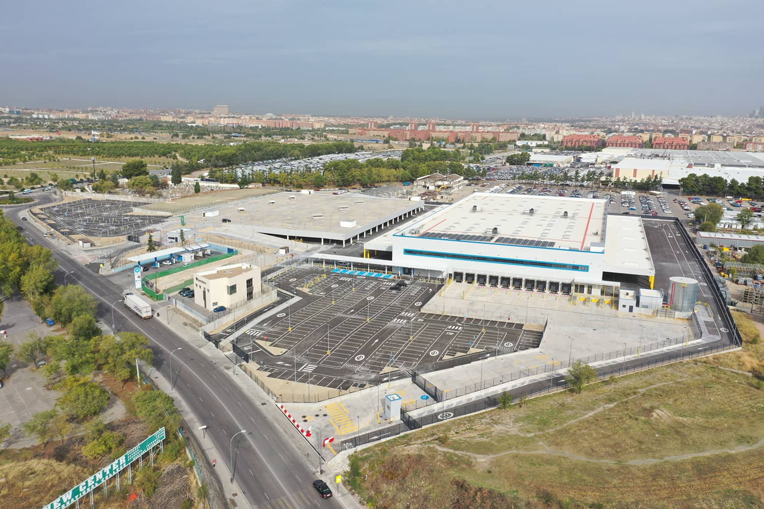 proyecto edificio logístico GLP en Madrid