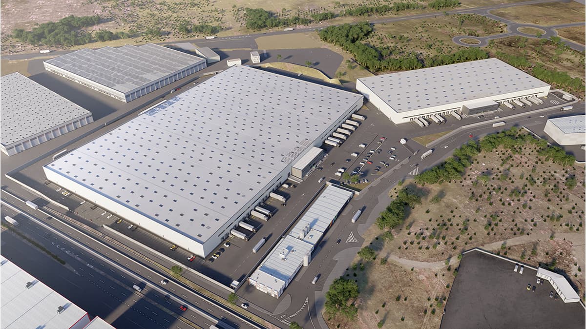 proyecto edificio logístico Iberian Capital Corpration en Pinto - Madrid